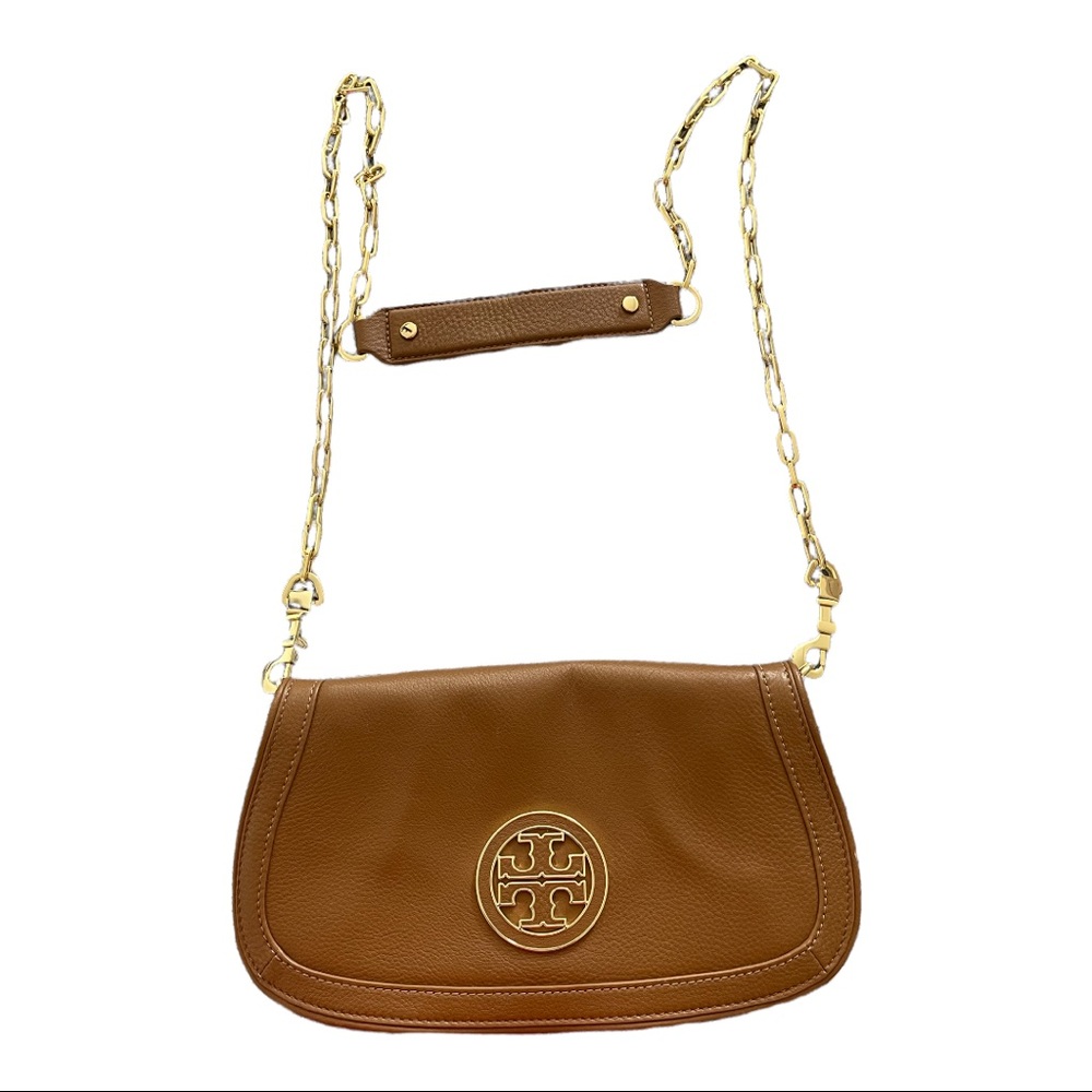 Tory Burch Amanda Logo Clutch